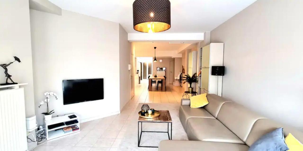 Familie Appartement Hartje Knokke Met Optie Parking Bagian luar foto